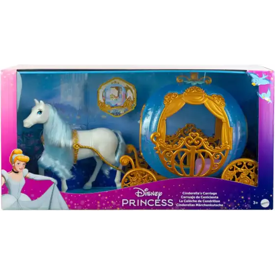 Disney Princess - Carrozza di Cenerentola HYM33 ( bambola non inclusa)