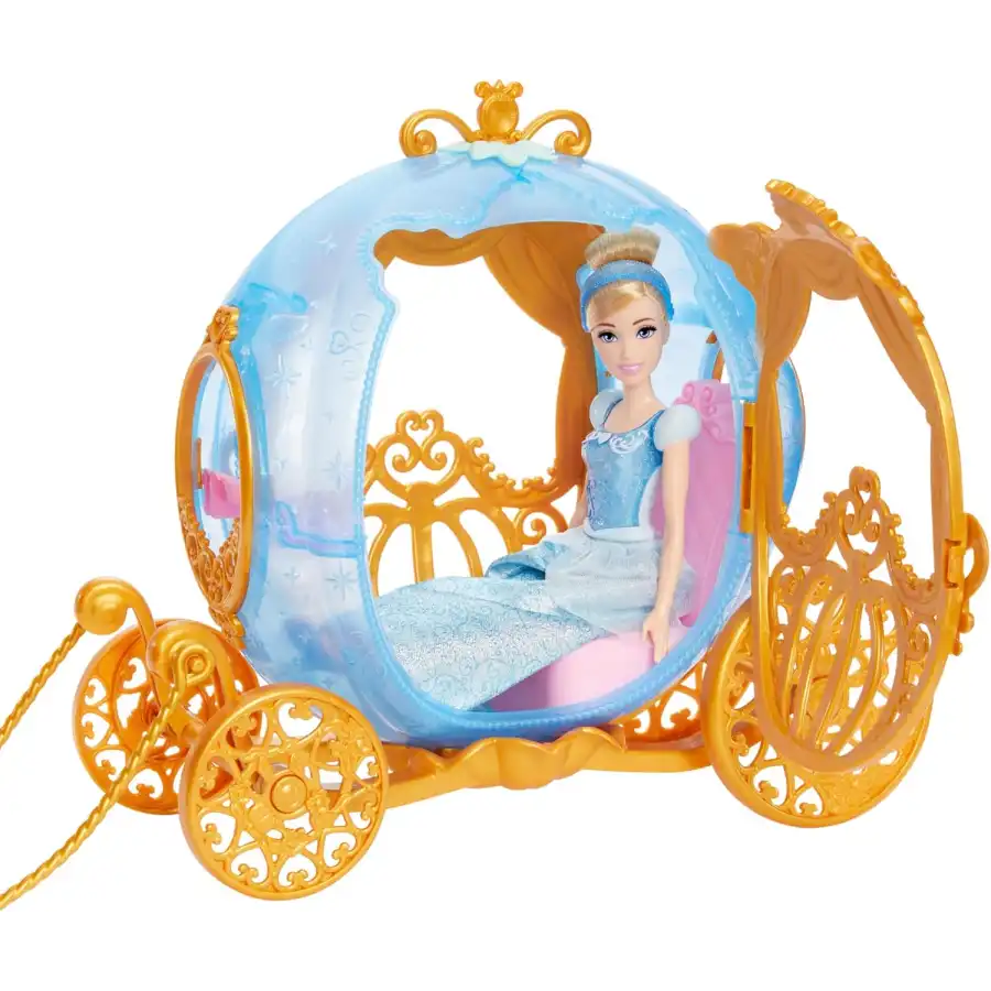 Disney Princess - Carrozza di Cenerentola HYM33 ( bambola non inclusa)