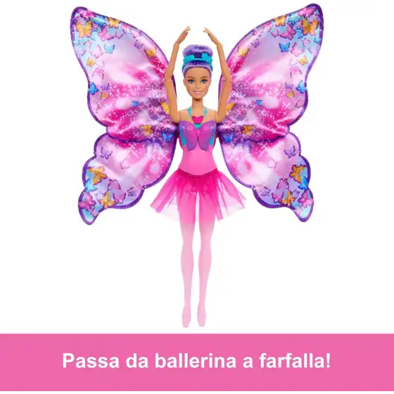 Barbie - Ali da farfalla Scintillanti HXJ10