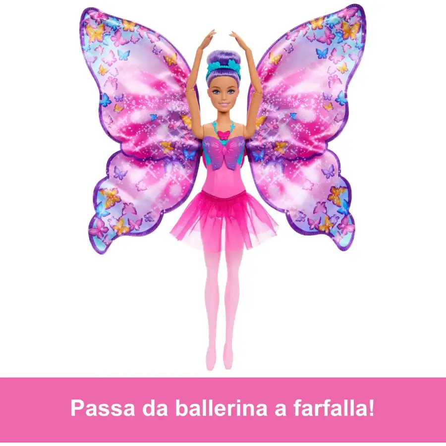 Barbie - Ali da farfalla Scintillanti HXJ10