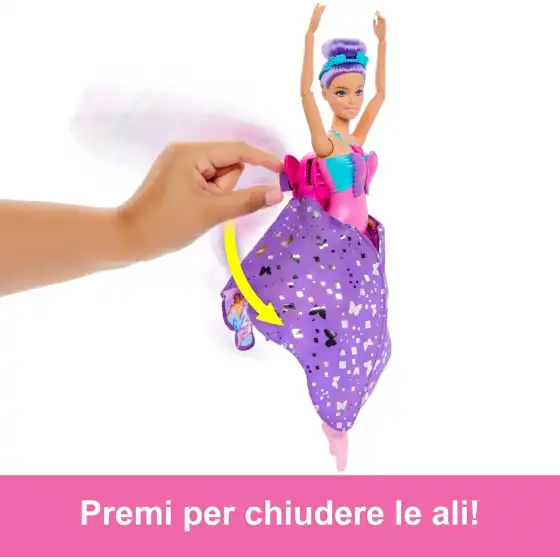 Barbie - Ali da farfalla Scintillanti HXJ10