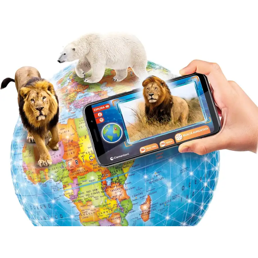 Esploramondo Real Time - Clementoni Sapientino Più 16446