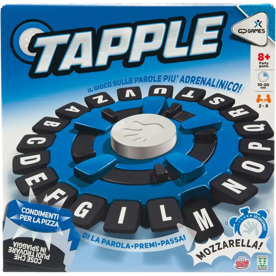 Grandi Giochi - TAPPLE - Gioco da tavolo (versione italiana)
