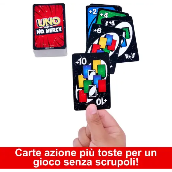 UNO No Mercy, La versione di UNO più brutale di sempre, con 56 nuove carte, HWV18