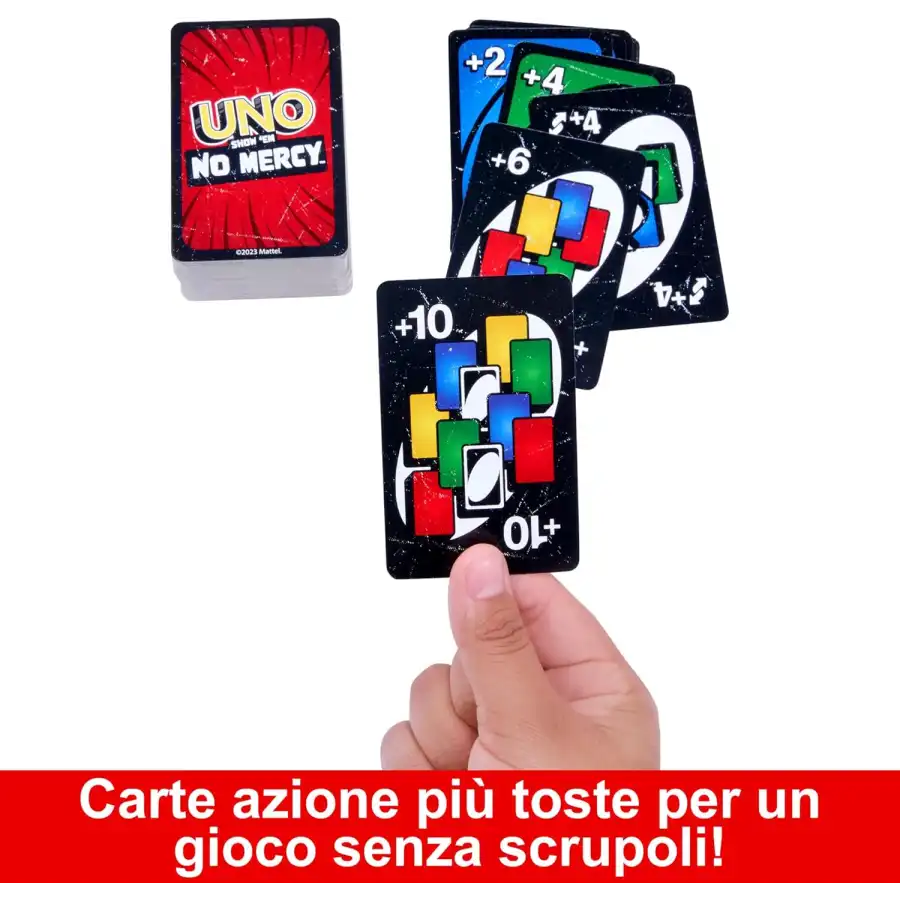 UNO No Mercy, La versione di UNO più brutale di sempre, con 56 nuove carte, HWV18