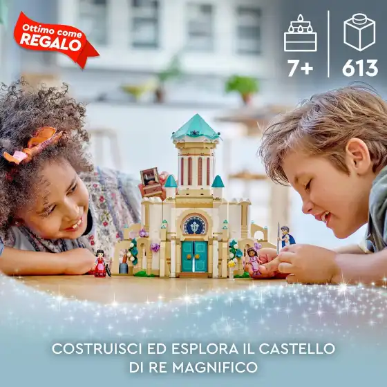 Lego Disney 43224 - Wish il Castello di Re Magnifico