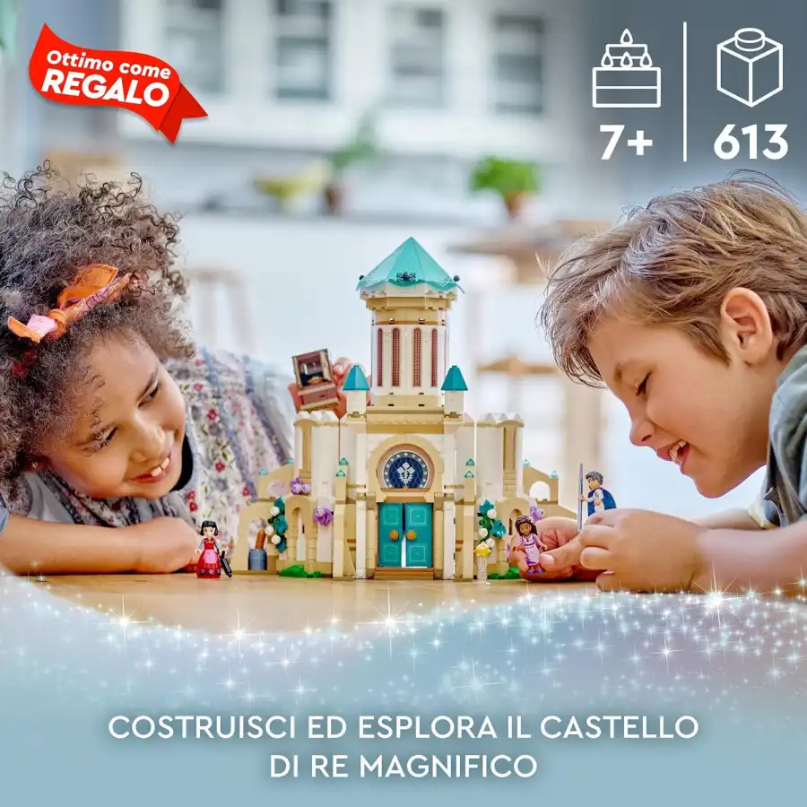 Lego Disney 43224 - Wish il Castello di Re Magnifico