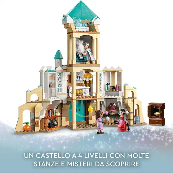 Lego Disney 43224 - Wish il Castello di Re Magnifico