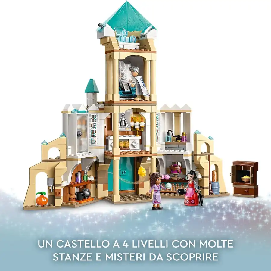 Lego Disney 43224 - Wish il Castello di Re Magnifico