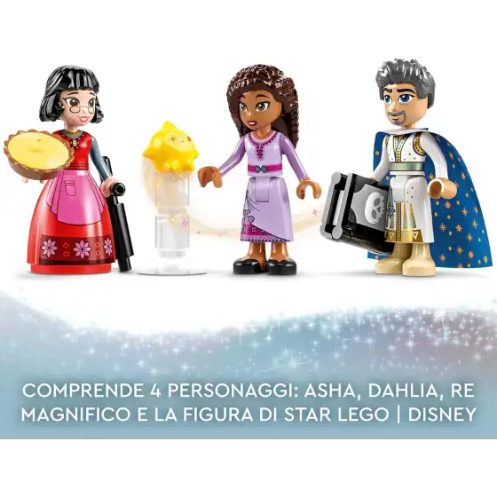 Lego Disney 43224 - Wish il Castello di Re Magnifico