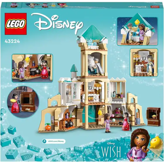 Lego Disney 43224 - Wish il Castello di Re Magnifico