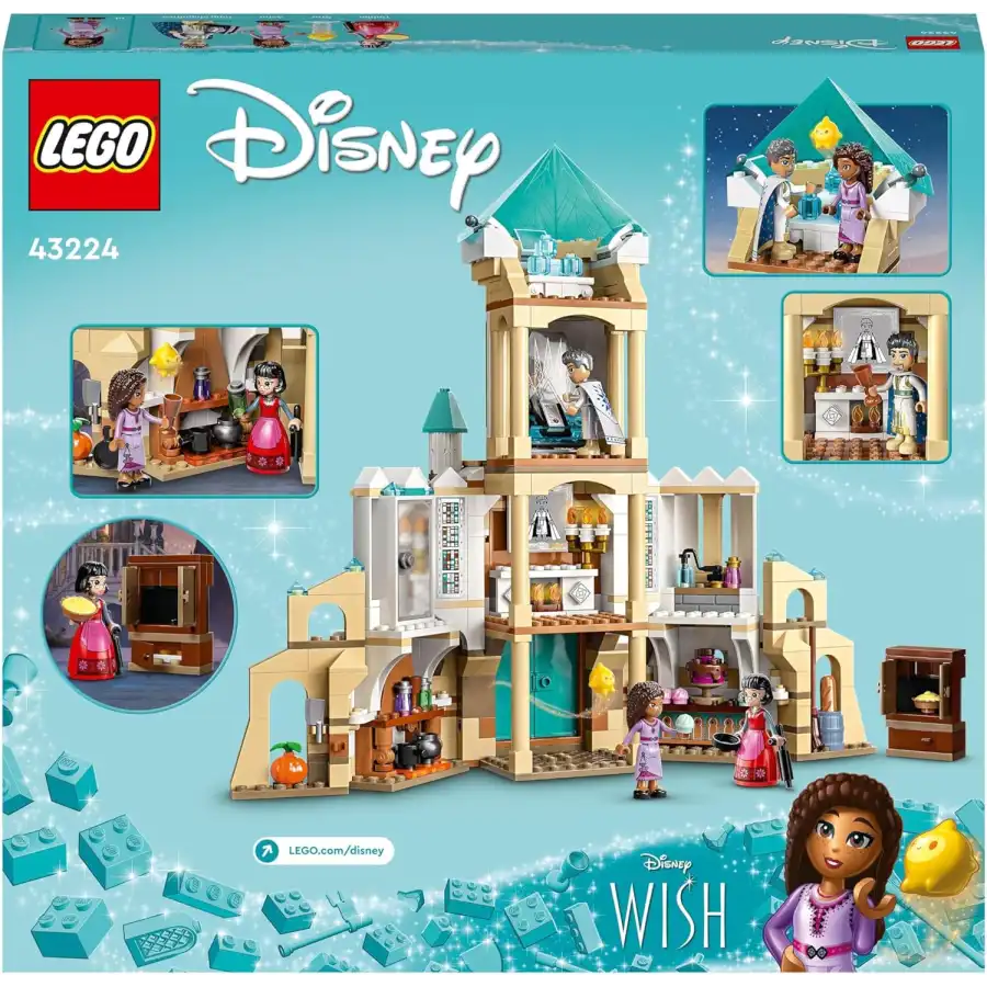Lego Disney 43224 - Wish il Castello di Re Magnifico