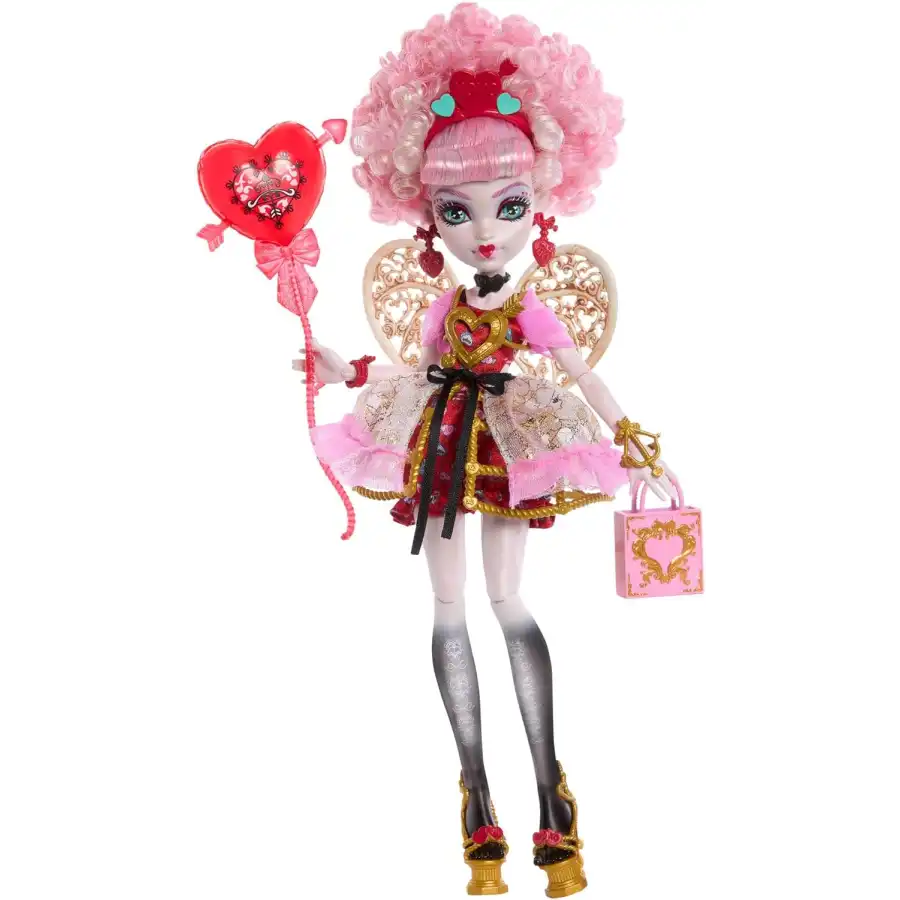 Monster High - Bambola Cupid Asteria Scary Sweet Birthday JBG77