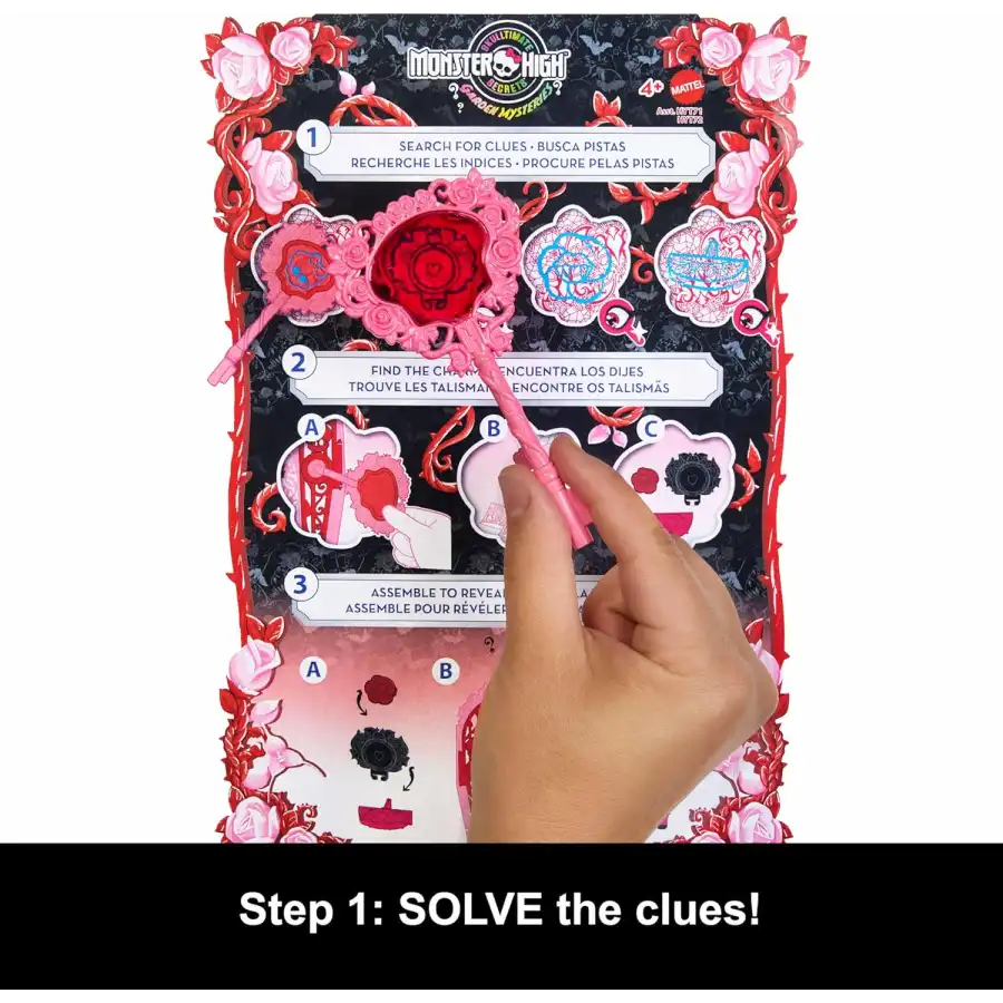 Monster High Segreti da Brivido Serie 5 - Draculaura e I misteri in Giardino HYT72