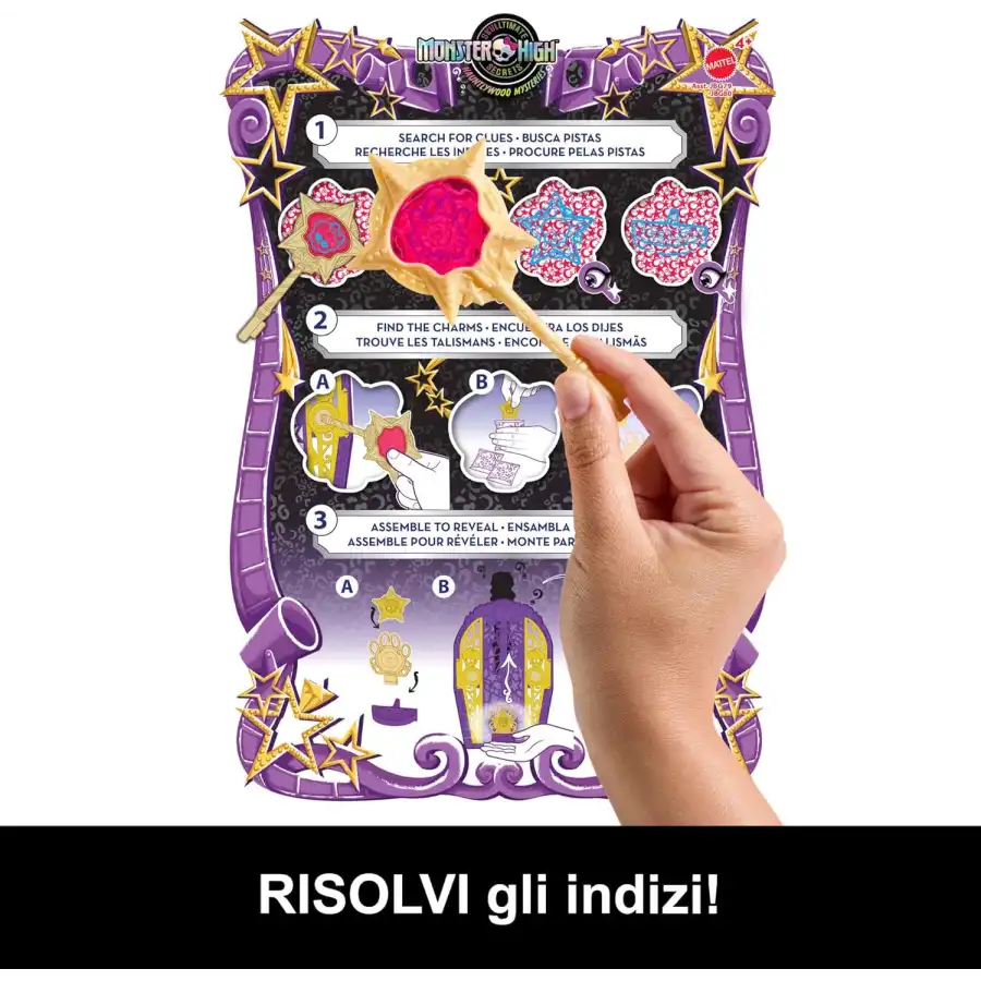 Monster High Segreti da Brivido Serie 6 - Clawdeen e I Misteri di Hauntlywood JBG80