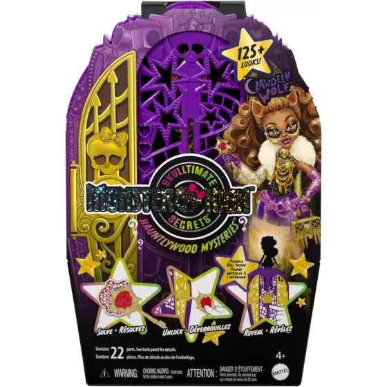 Monster High Segreti da Brivido Serie 6 - Clawdeen e I Misteri di Hauntlywood JBG80