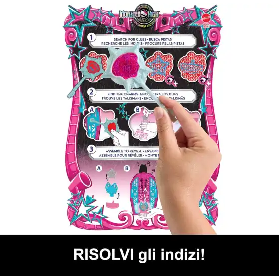 Monster High Segreti da Brivido Serie 6 - Catty Noir e I Misteri di Hauntlywood JBG82