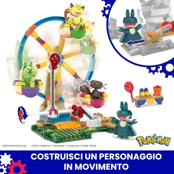 Mega Pokemon - Ruota Panoramica da Costruire HXF80