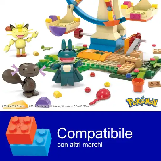 Mega Pokemon - Ruota Panoramica da Costruire HXF80