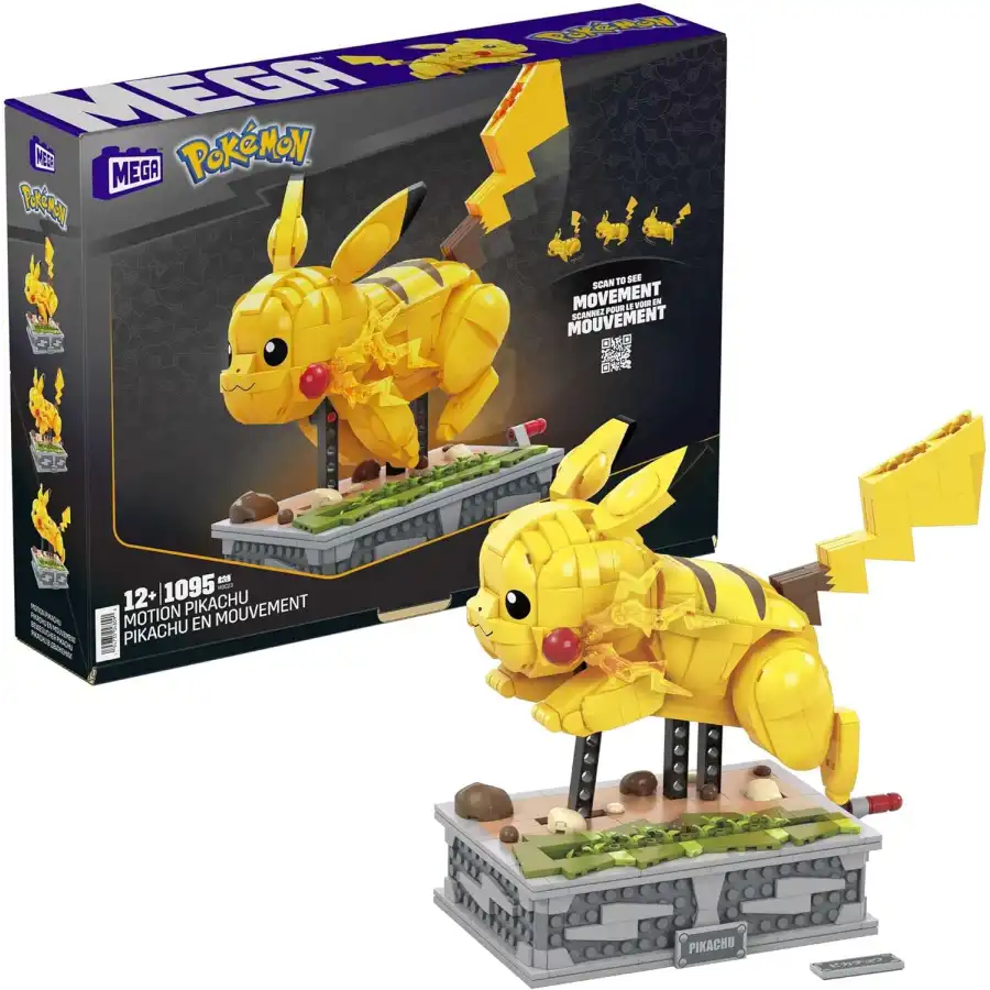 Mega Pokemon - Kinetic Pikachu da Costruire HGC23