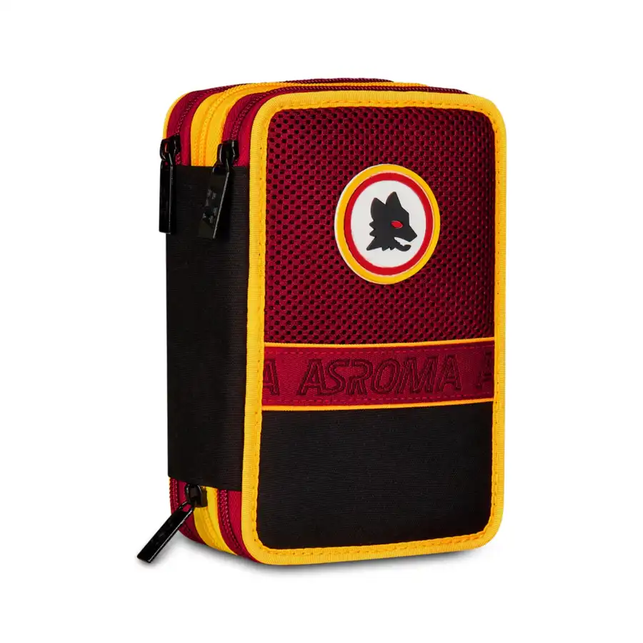 Astuccio Seven 3 Scomparti - AS Roma Cross and Win 2025-2026