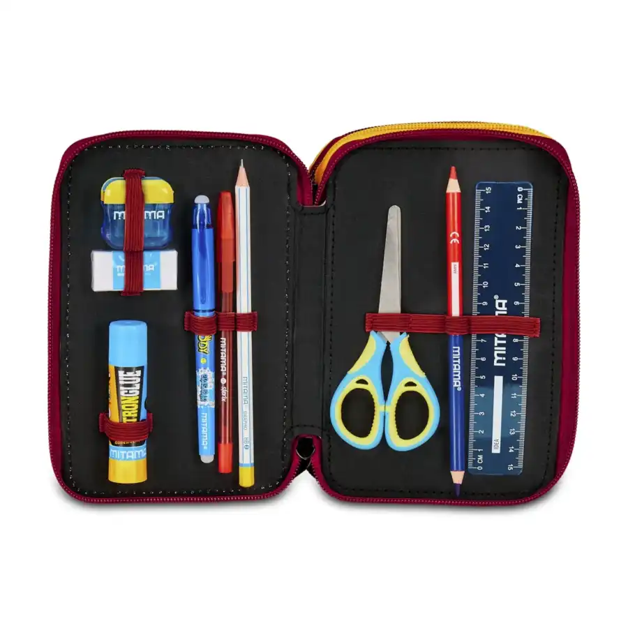 Astuccio Seven 3 Scomparti - AS Roma Cross and Win 2025-2026