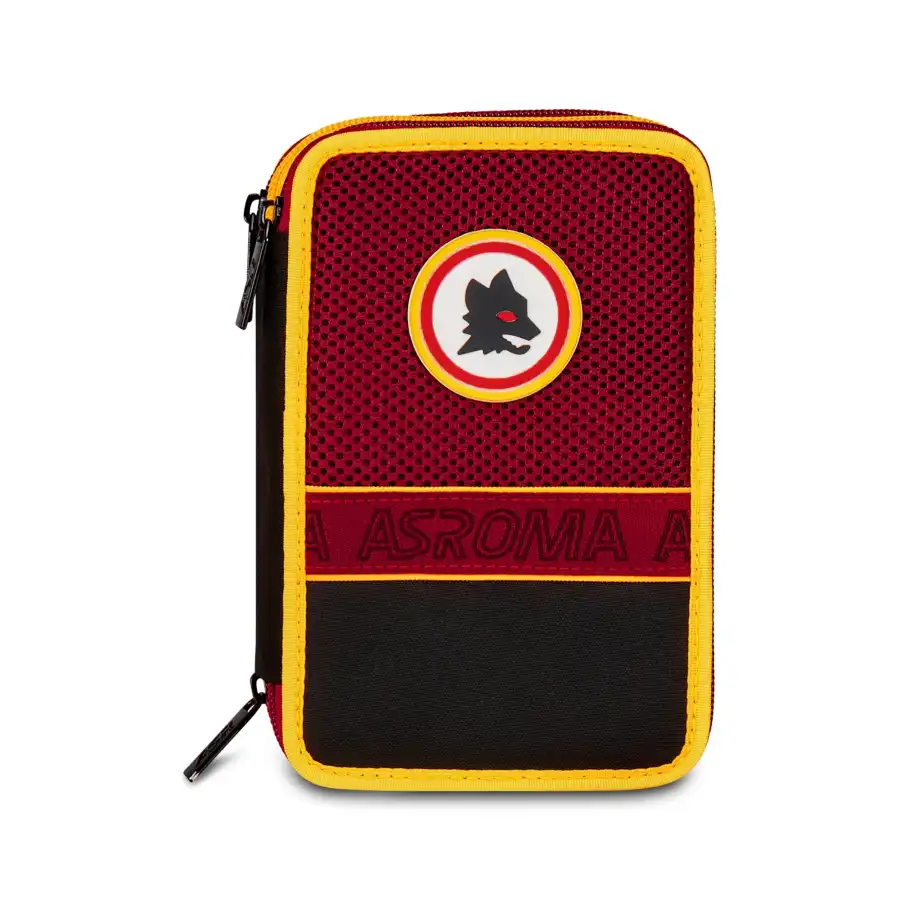 Astuccio Seven 3 Scomparti - AS Roma Cross and Win 2025-2026