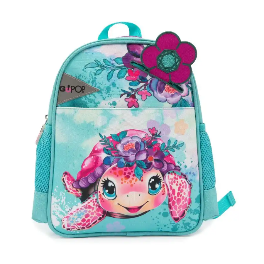 GoPop Zainetto Asilo Turtle Bloom 2025-2026