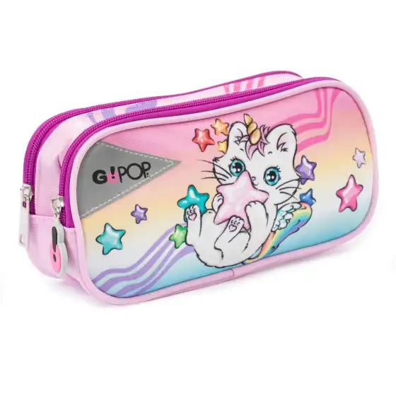 GoPop Astuccio 2 Zip Meowcorn 2025-2026