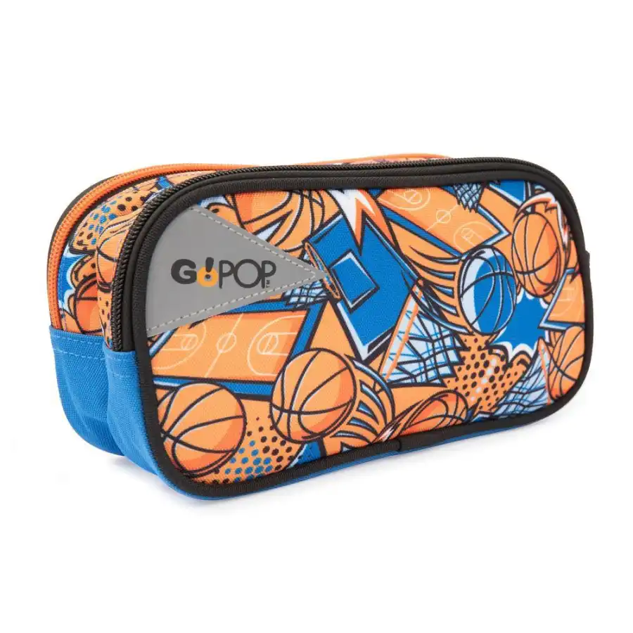 GoPop Astuccio 2 Zip Slam Dunk 2025-2026