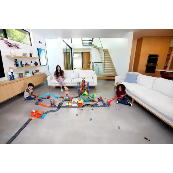 Hot Wheels - Pack di Espansione della City, macchinina Hot Wheels inclusa, HDN95