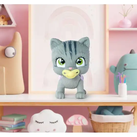 Simba - Pamper Petz Gattino Beve e Bagna con Pannolino con Zampina Gender Reveal