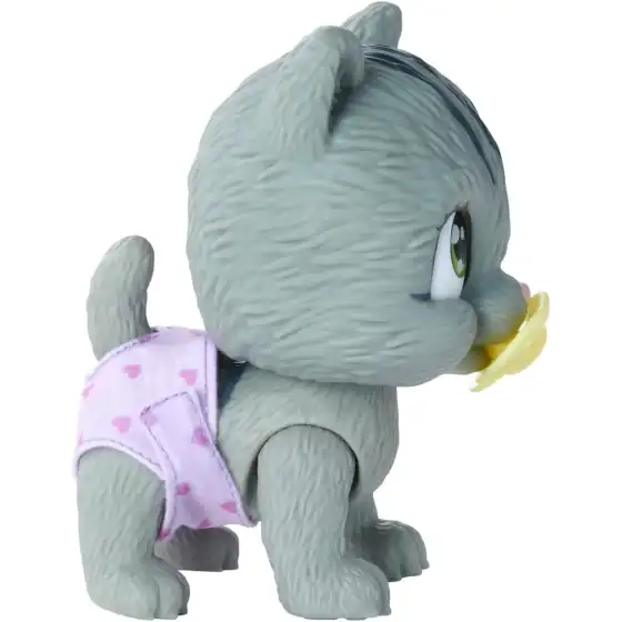 Simba - Pamper Petz Gattino Beve e Bagna con Pannolino con Zampina Gender Reveal