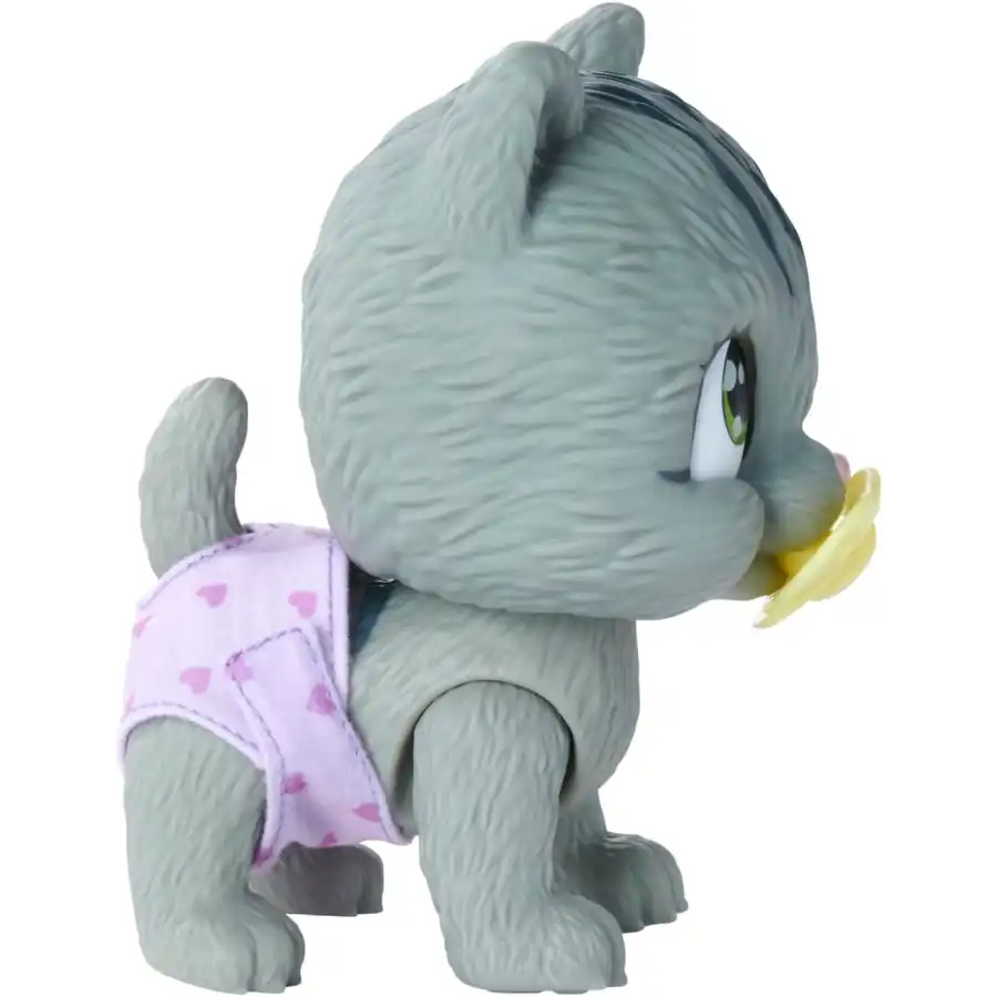 Simba - Pamper Petz Gattino Beve e Bagna con Pannolino con Zampina Gender Reveal
