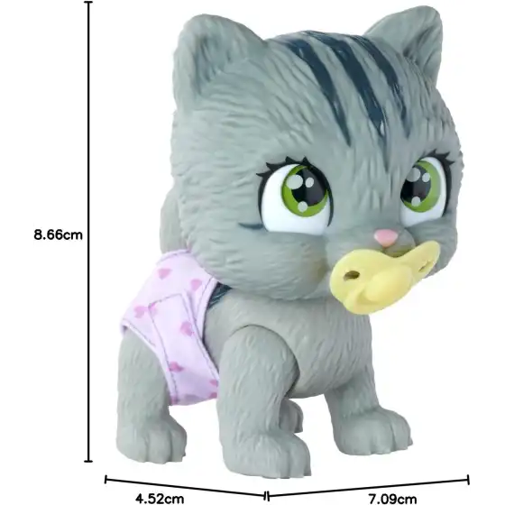 Simba - Pamper Petz Gattino Beve e Bagna con Pannolino con Zampina Gender Reveal