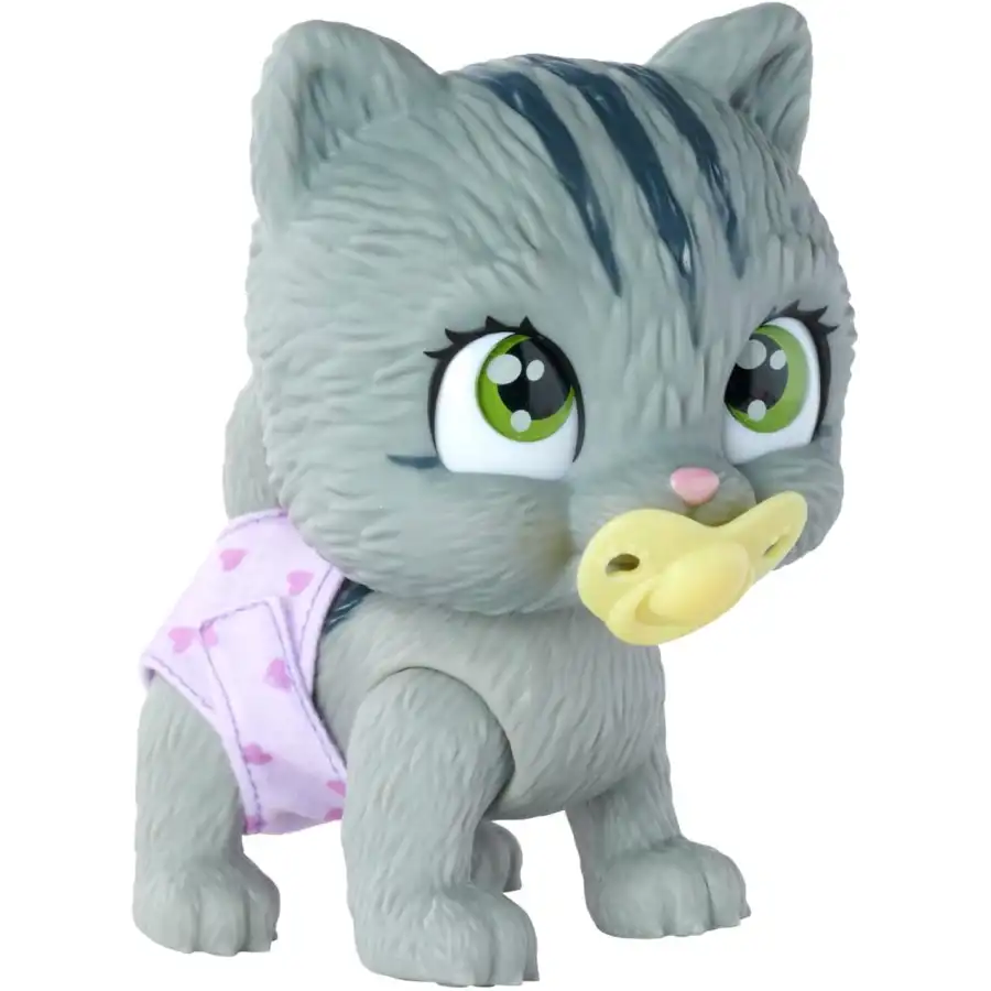 Simba - Pamper Petz Gattino Beve e Bagna con Pannolino con Zampina Gender Reveal