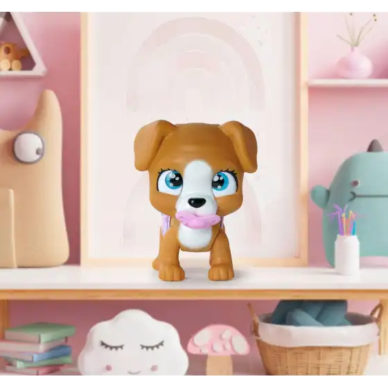 Simba - Pamper Petz Cagnolino Beve e Bagna con Pannolino con Zampina Gender Reveal