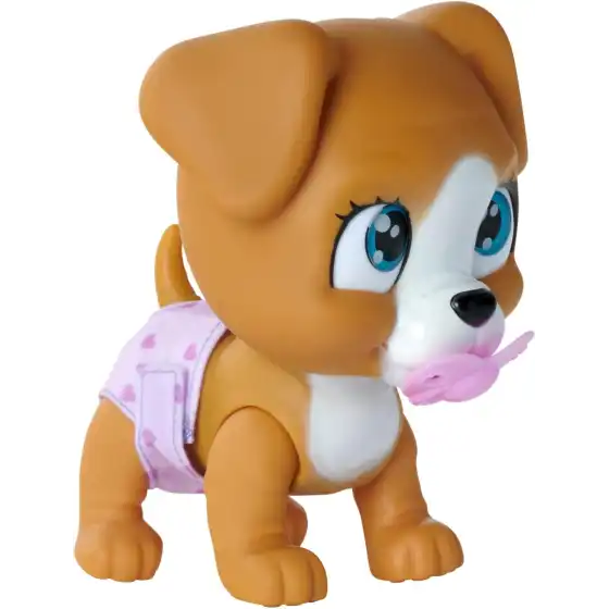 Simba - Pamper Petz Cagnolino Beve e Bagna con Pannolino con Zampina Gender Reveal