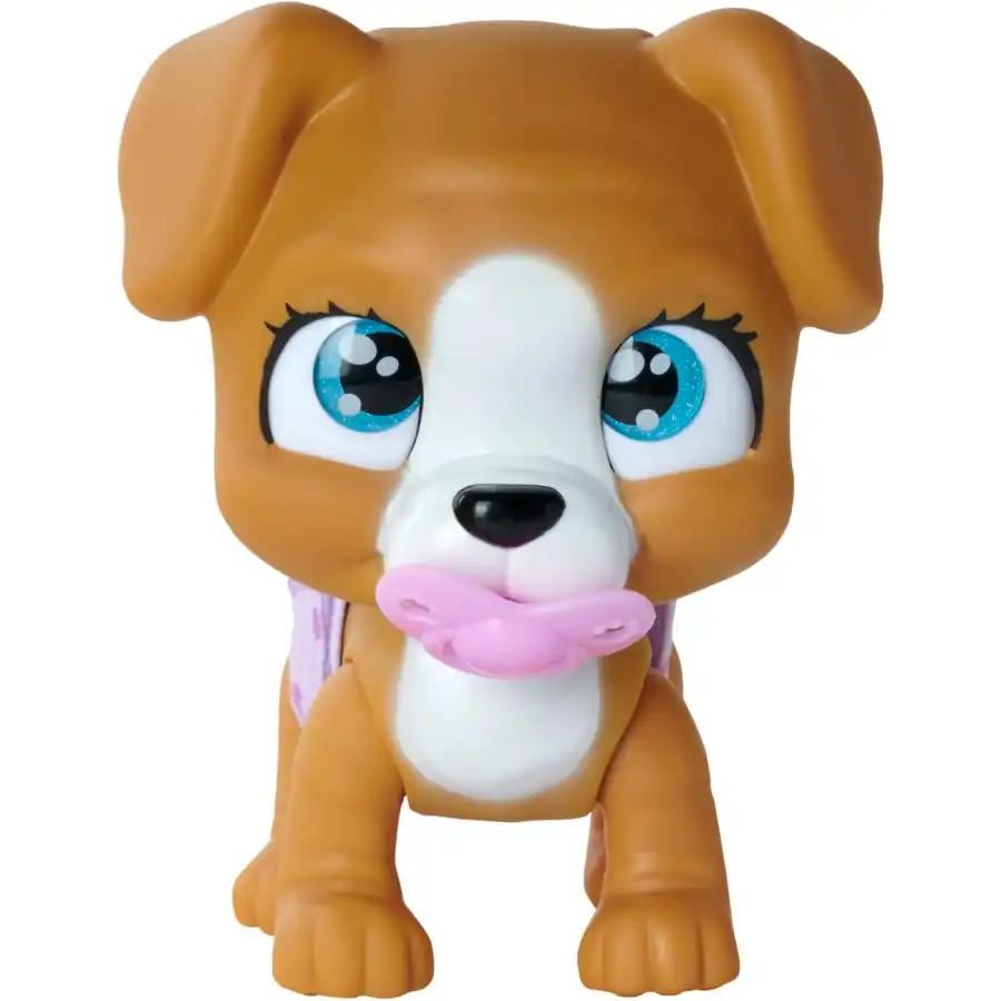 Simba - Pamper Petz Cagnolino Beve e Bagna con Pannolino con Zampina Gender Reveal