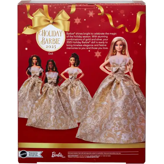 Barbie JBH95 - Barbie Magia delle Feste 2025