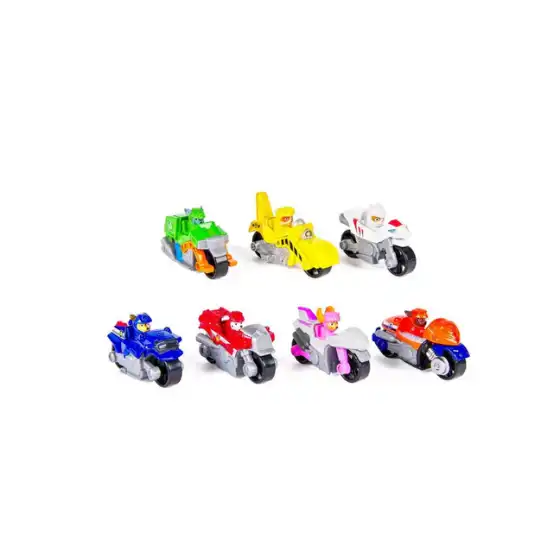 Paw Patrol Moto Pups True Metal, l'intera Squadra su due Ruote - Wildcat & Team Set Regalo