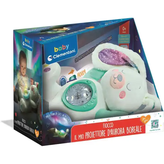 Clementoni 17588 - Baby Fiocco il Mio Proiettore di Aurora Boreale