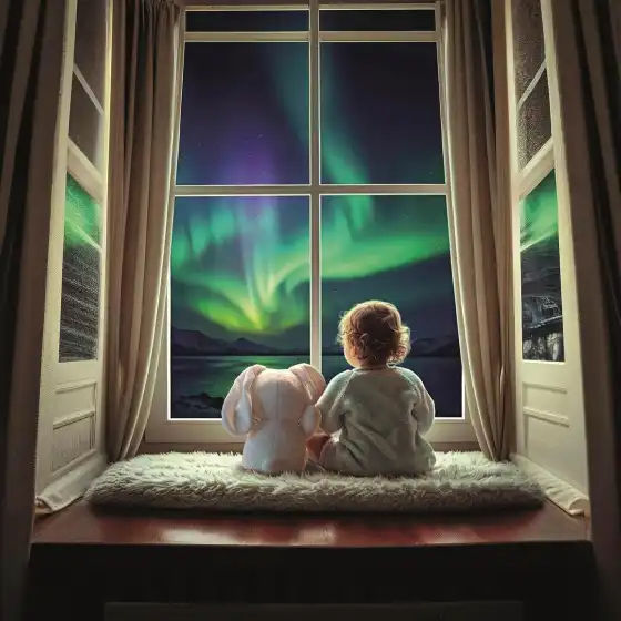 Clementoni 17588 - Baby Fiocco il Mio Proiettore di Aurora Boreale