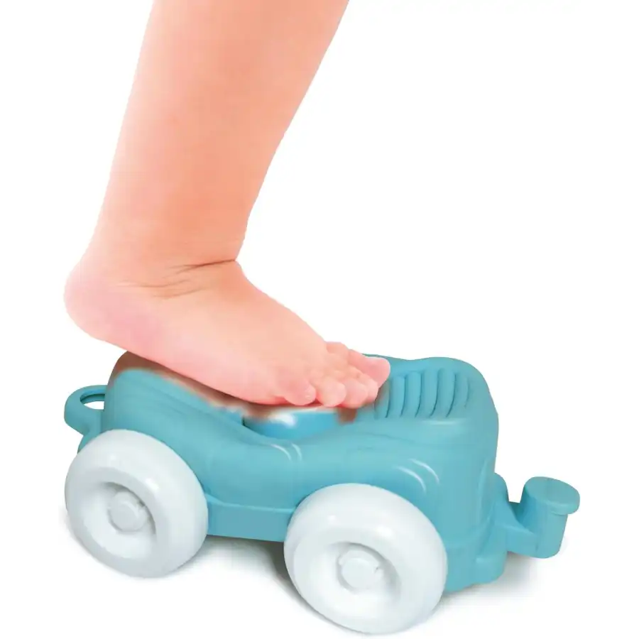 Clementoni Clemmy Soft 17424 - Trenino Sensoriale con Mattoncini Morbidi