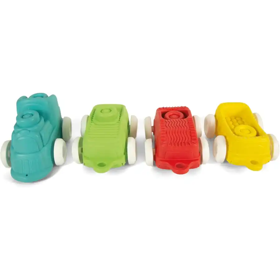 Clementoni Clemmy Soft 17424 - Trenino Sensoriale con Mattoncini Morbidi