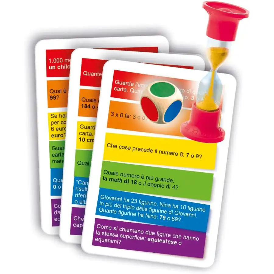 Clementoni Sapientino Più - Matematica, 300 Quiz e 50 Cards Educative 16440