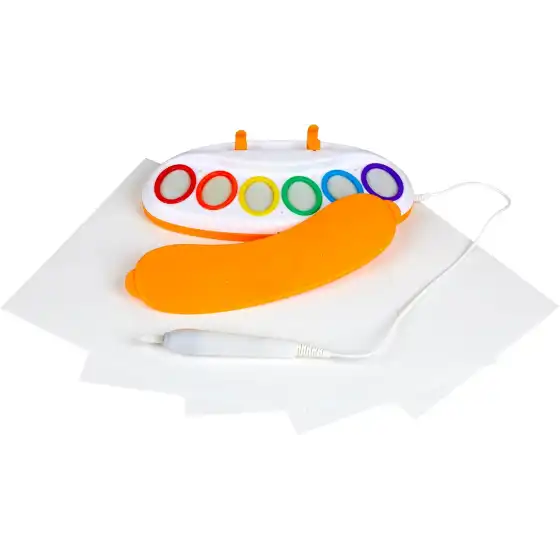 Crayola Color Wonder MagiPennello Luminoso, Magic Light Brush, Set Pittura Senza Macchia - Versione Italiana