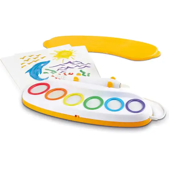 Crayola Color Wonder MagiPennello Luminoso, Magic Light Brush, Set Pittura Senza Macchia - Versione Italiana