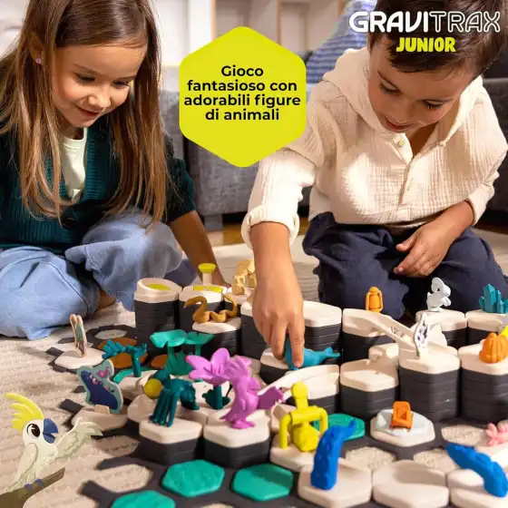 Ravensburger - Gravitrax Junior Starter Set L - Pista Biglie con 100 Pezzi