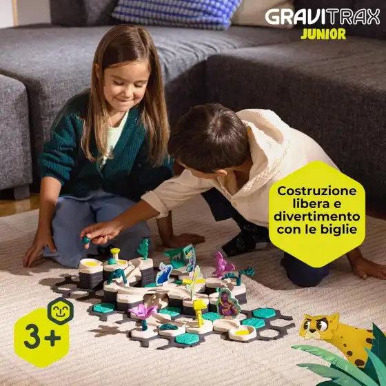 Ravensburger - Gravitrax Junior Starter Set L - Pista Biglie con 100 Pezzi